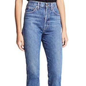 Agolde Pinch-Waist Ankle Jeans Placebo Size 28 NWT